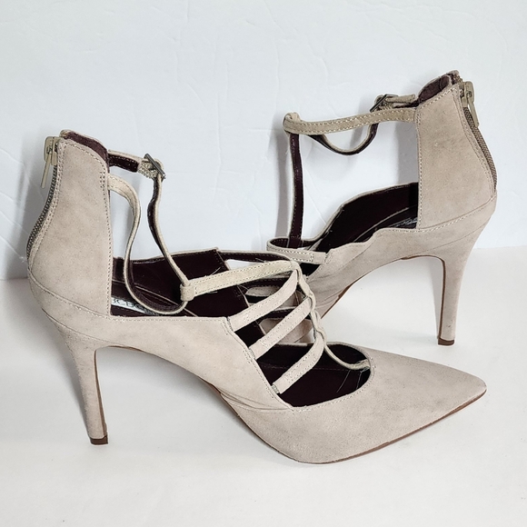 BCBGeneration  Womens   T-Strap Stiletto Pointed Heels / 10M/40 - Picture 2 of 12